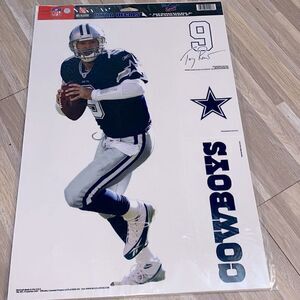 NFL Dallas Cowboys stickers decals man cave sports room memorabilia vintage art